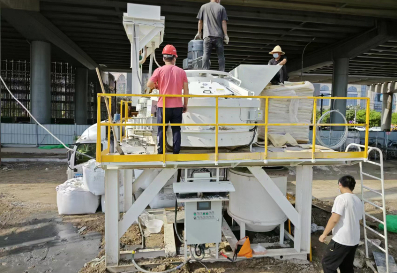 快搬式UHPC混凝土搅拌站TMP1000型