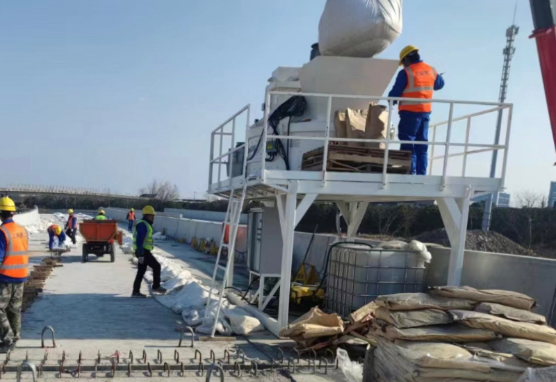 快搬式UHPC混凝土搅拌站TMP750型